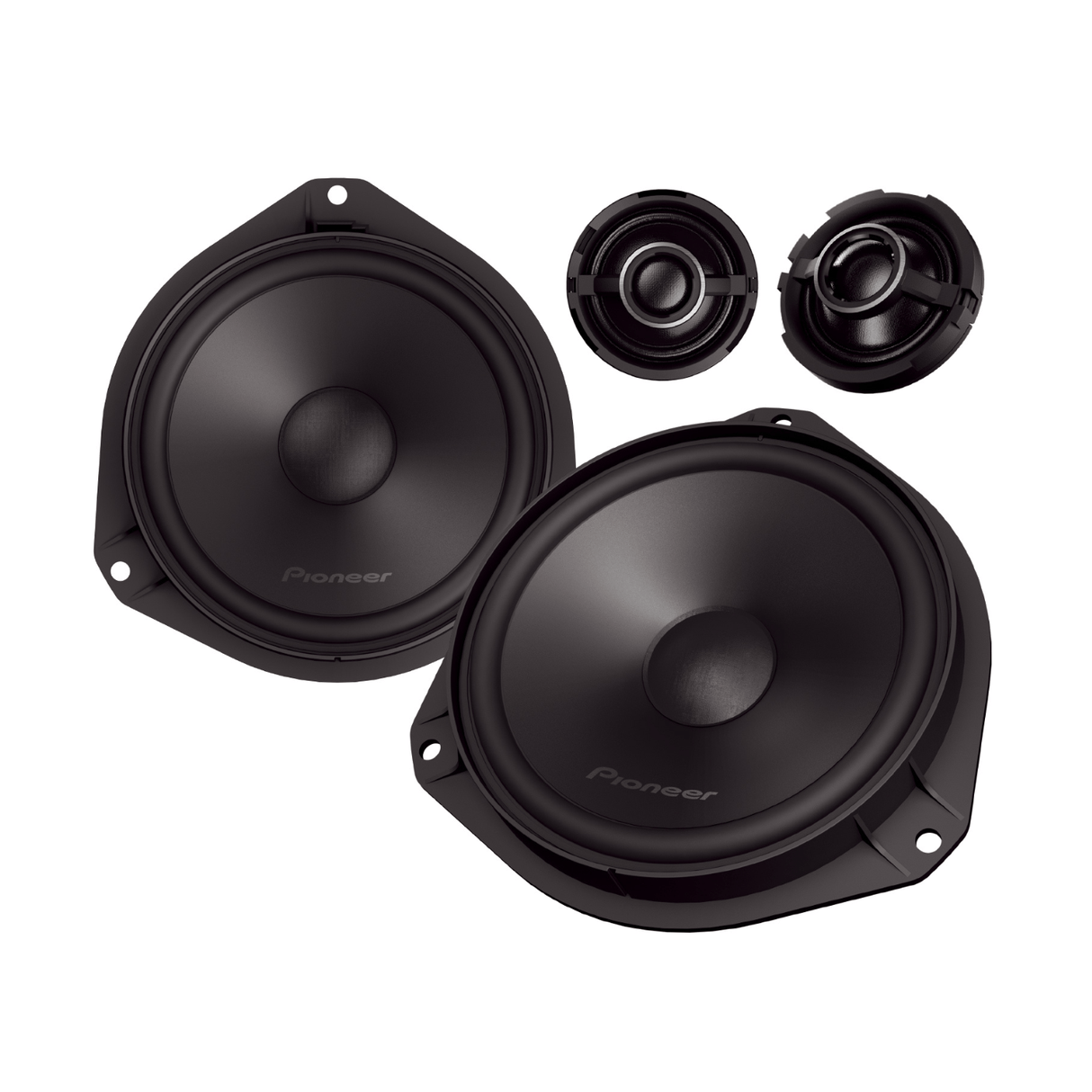 Pioneer Car Speakers Pioneer TS-Q160C-FT 6.5" 350W 2-Way Component Speaker System For Fiat