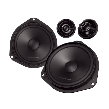 Pioneer Car Speakers Pioneer TS-Q160C-FT 6.5" 350W 2-Way Component Speaker System For Fiat