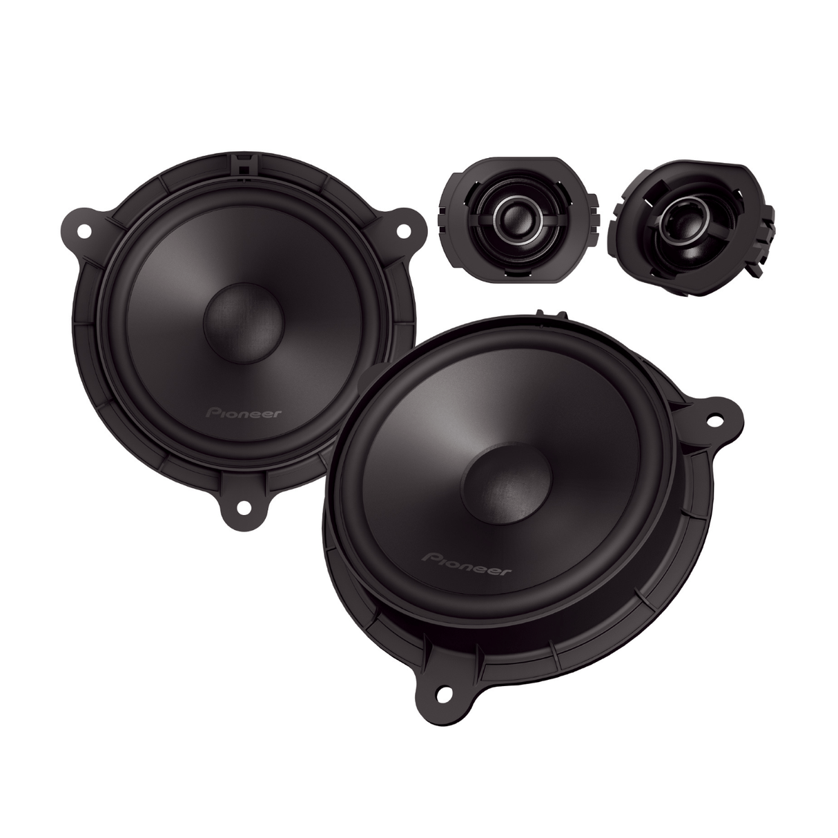 Pioneer Car Speakers Pioneer TS-Q160C-RN 6.5" 350W 2-Way Component Speaker System For Renault