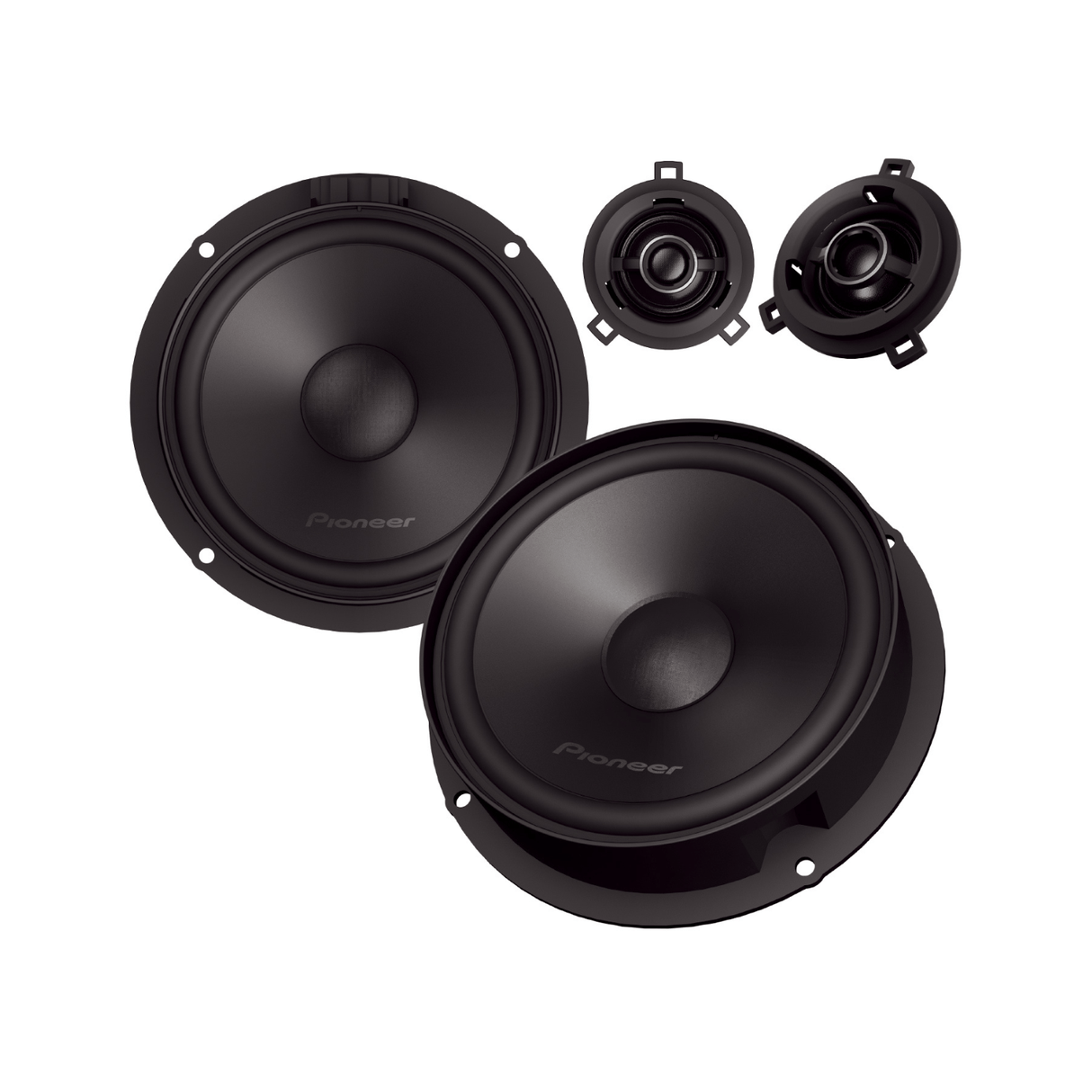 Pioneer Car Speakers Pioneer TS-Q160C-VW 6.5" 350W 2-Way Component Speaker System For VW