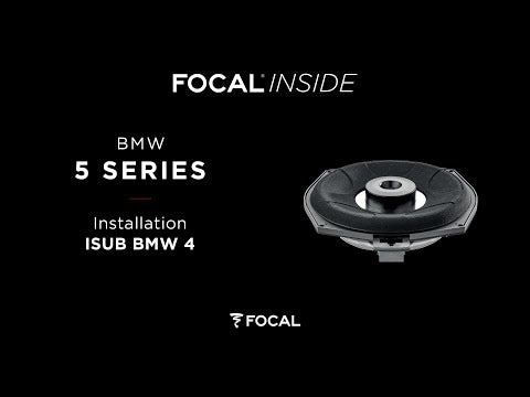 Focal ISUBBMW-4 Underseat 4 Ohm Subwoofer upgrade for BMW Vehicles