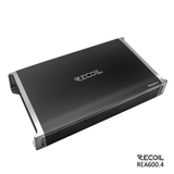 Recoil 4 Channel Amp RECOIL AMP-REC-600.4 4x130W Class AB, 4 Channel, Full Range Amplifier