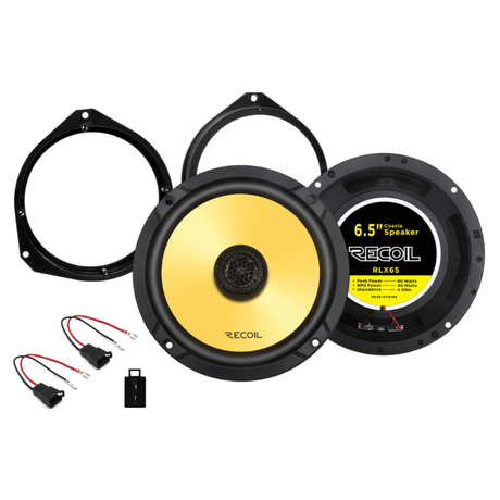 Recoil Car Specific Upgrades Recoil SFK-FIA1-RCX165 RLX65 Coaxial Speaker Upgrade Fitting Kit For Citroen / Fiat / Vauxhall