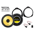 Recoil Car Specific Upgrades Recoil SFK-FIA1-RCX165 RLX65 Coaxial Speaker Upgrade Fitting Kit For Citroen / Fiat / Vauxhall