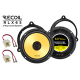 Recoil Car Specific Upgrades Recoil SFK-REN1-RCX165 Coaxial Speaker Upgrade Fitting Kit For Renault/ Dacia