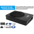 Recoil Underseat Car Subwoofers RECOIL SUB-US10 10" (250mm) 300W Slim Amplified Underseat Subwoofer