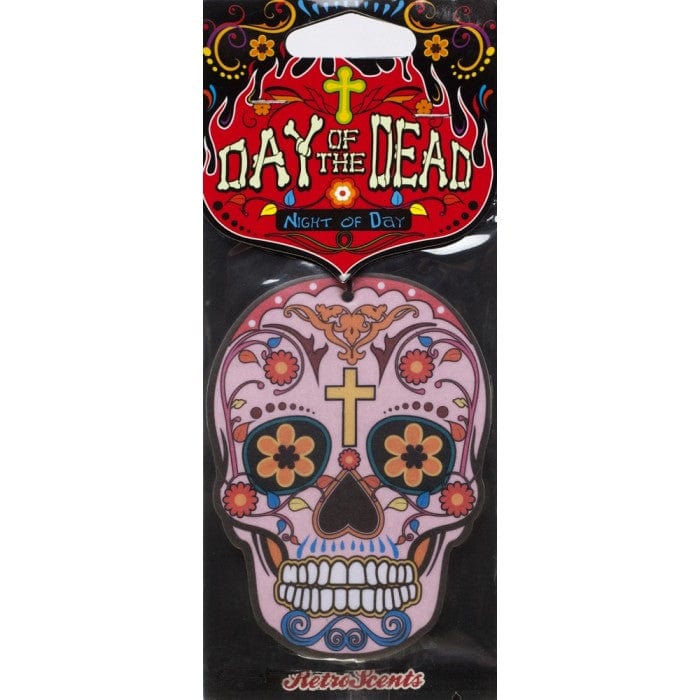 Retroscents Air Fresheners Retroscent Air Fresheners Day of the Dead, Night of Day- Pink Skull