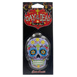 Retroscents Air Fresheners Air Fresheners Retroscent Air Fresheners DD3D2 3D Day of the Dead - Night of Day Blue Skull Car Air Freshener