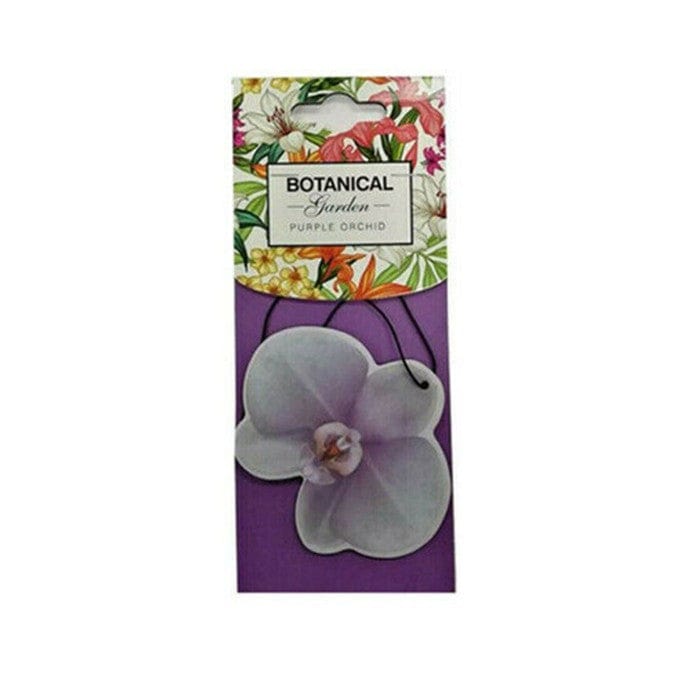 Retroscents Air Fresheners Air Fresheners Botanical Garden BG2D3x12 Purple Orchid Car Taxi Van Air Freshener