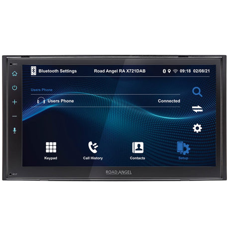 Road Angel Car Stereos Road Angel 7" Touchscreen Double Din Car Play/ Android Auto Stereo