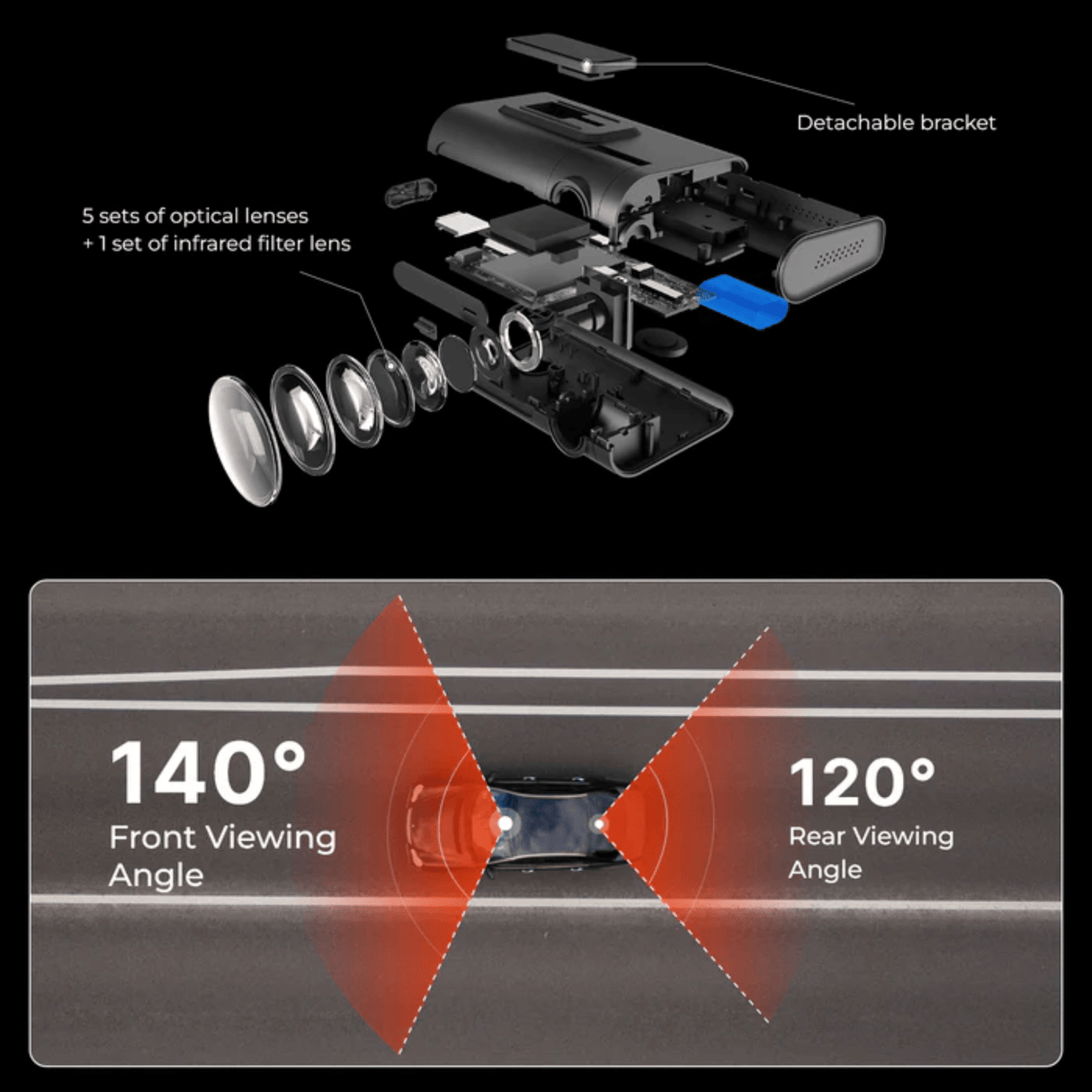 Road Angel ROAD ANGEL HALO PRO DASH CAM