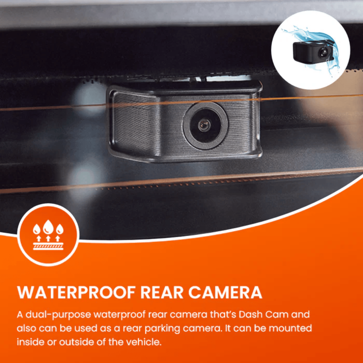 Road Angel Road Angel Halo View 2 (USB-C RA7300C) Mirror Cam