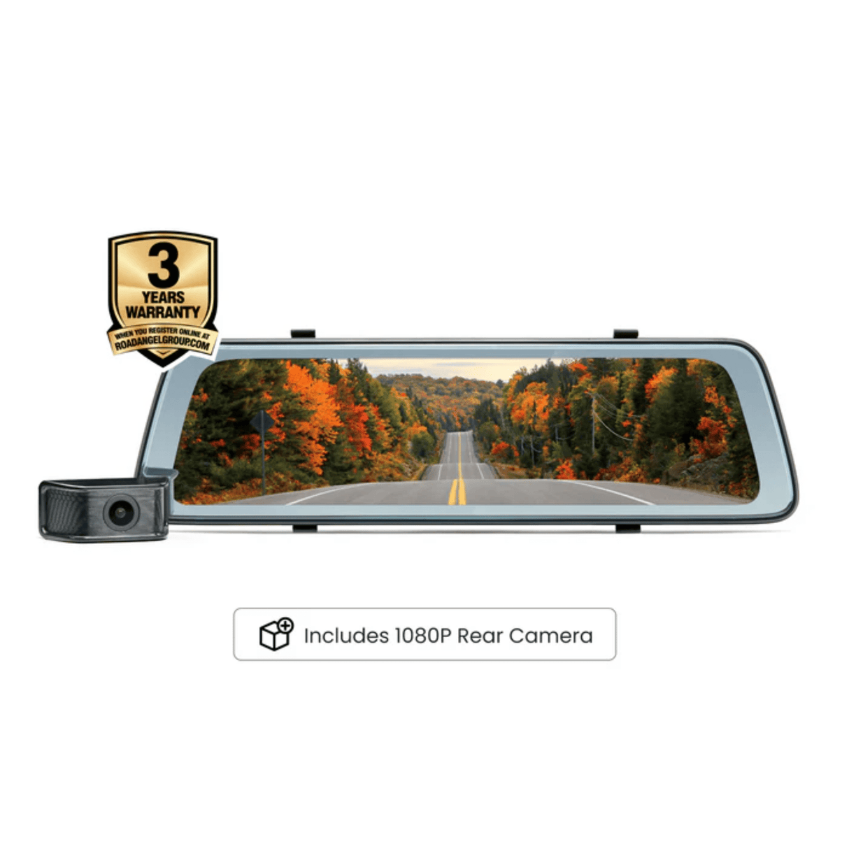 Road Angel Road Angel Halo View 2 (USB-C RA7300C) Mirror Cam