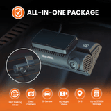 Road Angel Dash Cams Halo Guardian 2K+ Dual Dash Cam with 3.2" Screen, Parking Mode & Quick Release Mounting