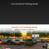 Road Angel Dash Cams Halo Guardian 2K+ Dual Dash Cam with 3.2" Screen, Parking Mode & Quick Release Mounting