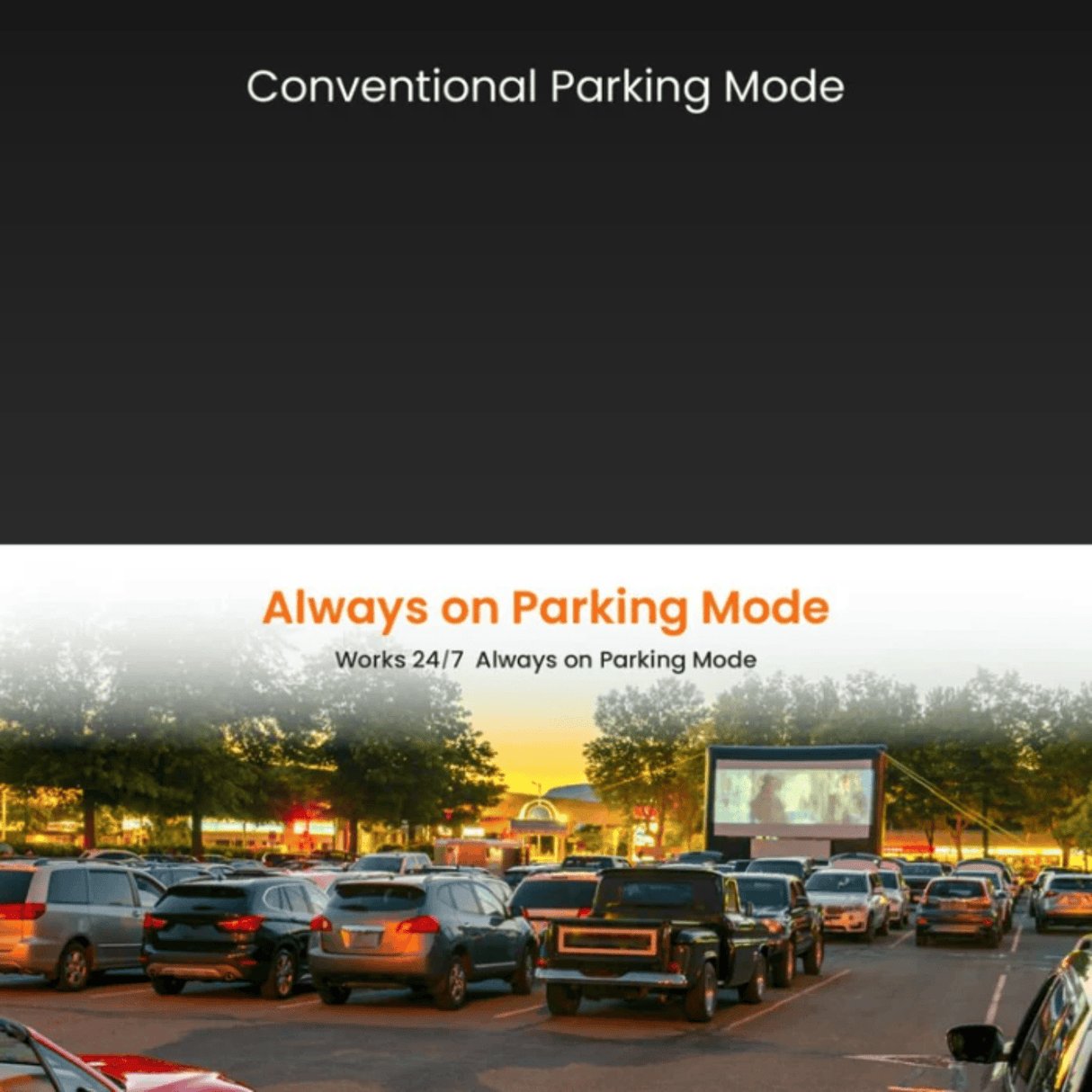 Road Angel Dash Cams Road Angel Halo Edge 4K Single Dash Cam with Parking Mode & Quick Release Mounting