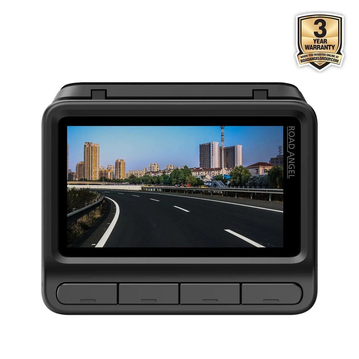 Road Angel Dash Cams Road Angel Halo Elite 4K (2160p) & 1K (1080p) Dual Dash Cam With Sony Starvis 2