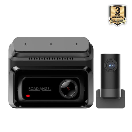 Road Angel Dash Cams Road Angel Halo Elite 4K (2160p) & 1K (1080p) Dual Dash Cam With Sony Starvis 2