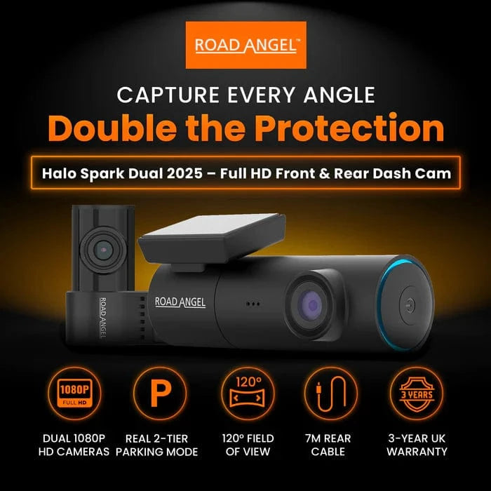 Road Angel Road Safety Road Angel Halo Spark - Dual Dash Camera