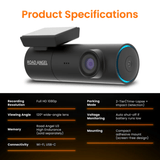Road Angel Dash Cams Road Angel Halo Spark Full HD 1080p Single Dash Cam with Parking Mode & Winter Mode