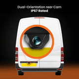 Road Angel Dash Cams Road Angel Halo View 3 4K – 2160p & 1080p Front & Rear Anti-Glare Mirror Dash Cam with integrated 10 inch LCD touchscreen & Reverse Parking Aid