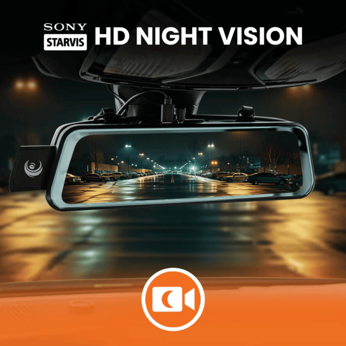 Road Angel Dash Cams Road Angel Halo Vision 3 – 4K 2160p & 1080p Front & Rear Anti-Glare Mirror Dash Cam