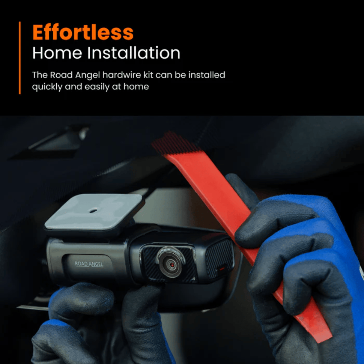 Road Angel Dash Cams Road Angel HWK5-VC Halo Dash Cam 5V- Type C Hardwiring Kit - for Halo Go 2 / Drive 2 & Ultra