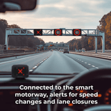 Road Angel Speed Camera Detectors Road Angel Pure One V2.4 Speed Camera Detector With Speed Awareness & Onboard Mobile Data Modem