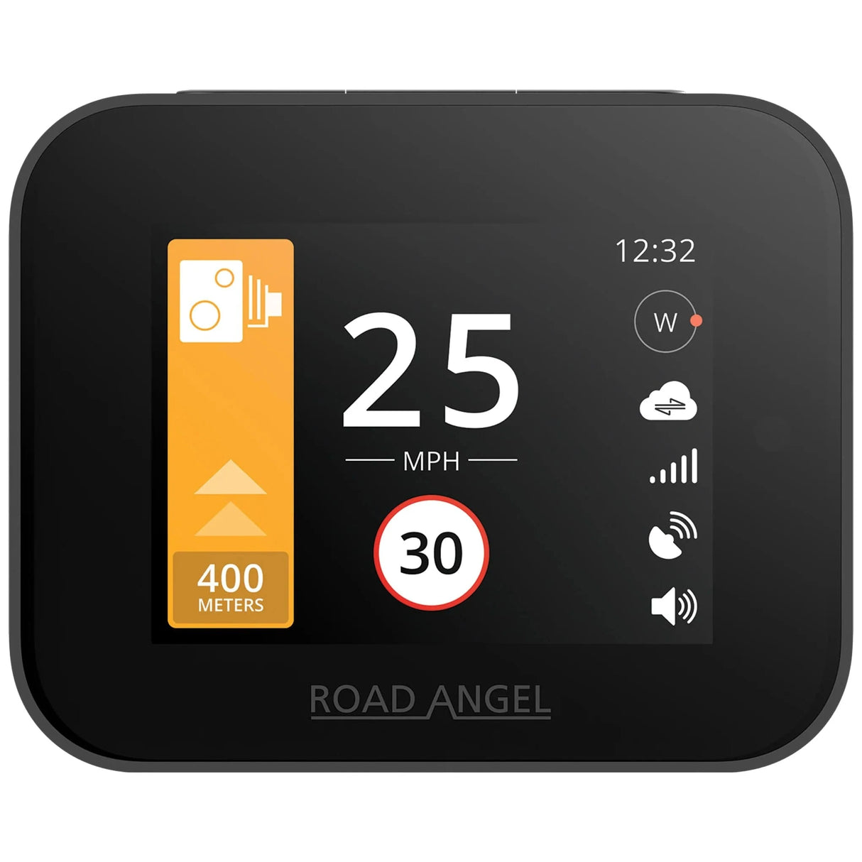 Road Angel Speed Camera Detectors Road Angel Pure Sync - Smart Road Safety & Speed Awareness Assistant with Camera Alerts