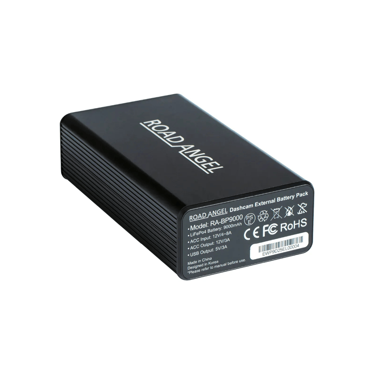 Road Angel Dashcam Reserve Battery Pack Road Angel RA-BP9000 9000 mAh Dashcam External Battery Pack