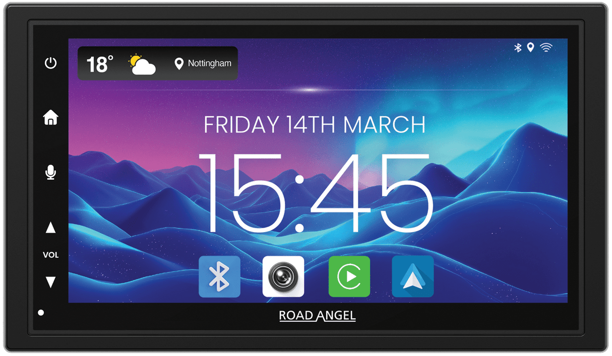 Road Angel Car Stereos Road Angel RA-X622BT - Car Stereo With 7" Touch Screen Display, Bluetooth, Wireless Android Auto & Apple Car Play