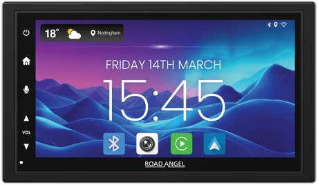 Road Angel Car Stereos Road Angel RA-X622BT - Car Stereo With 7" Touch Screen Display, Bluetooth, Wireless Android Auto & Apple Car Play