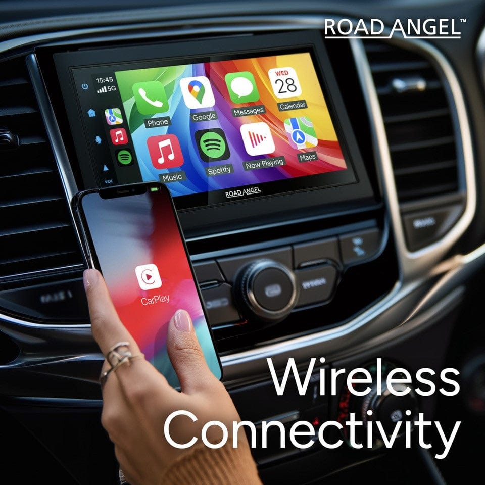 Road Angel Car Stereos Road Angel RA-X622BT - Car Stereo With 7" Touch Screen Display, Bluetooth, Wireless Android Auto & Apple Car Play