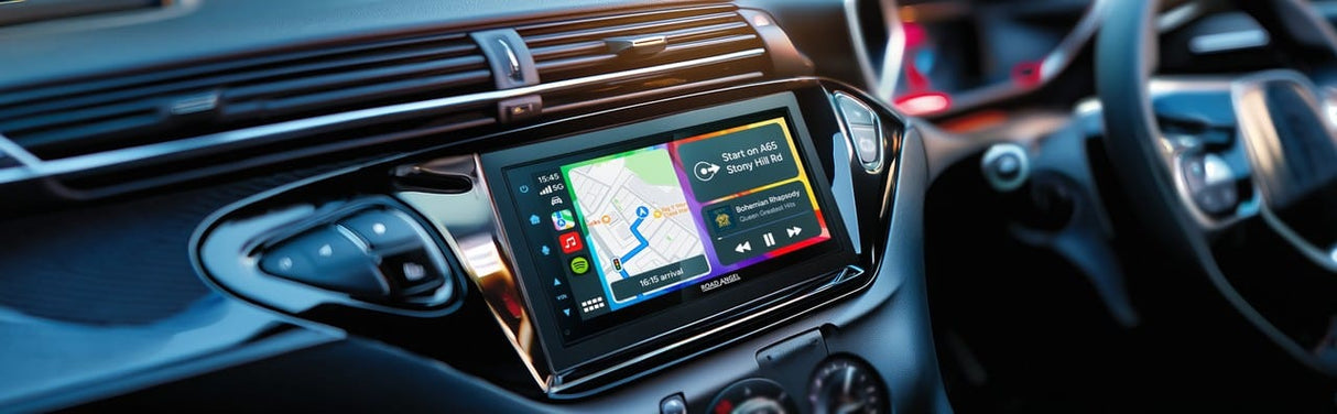 Road Angel Car Stereos Road Angel RA-X622BT - Car Stereo With 7" Touch Screen Display, Bluetooth, Wireless Android Auto & Apple Car Play