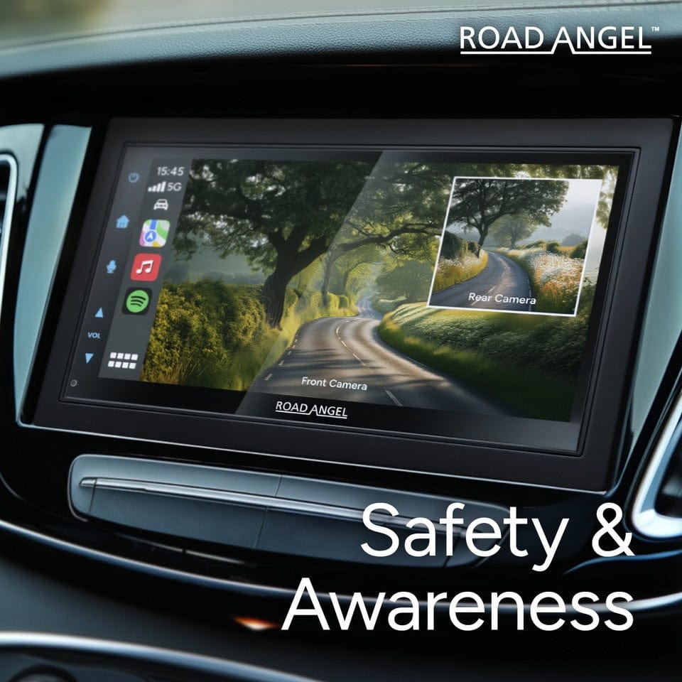 Road Angel Car Stereos Road Angel RA-X622BT - Car Stereo With 7" Touch Screen Display, Bluetooth, Wireless Android Auto & Apple Car Play