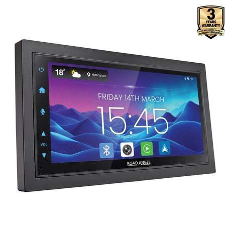 Road Angel Car Stereos Road Angel RA-X622BT - Car Stereo With 7" Touch Screen Display, Bluetooth, Wireless Android Auto & Apple Car Play