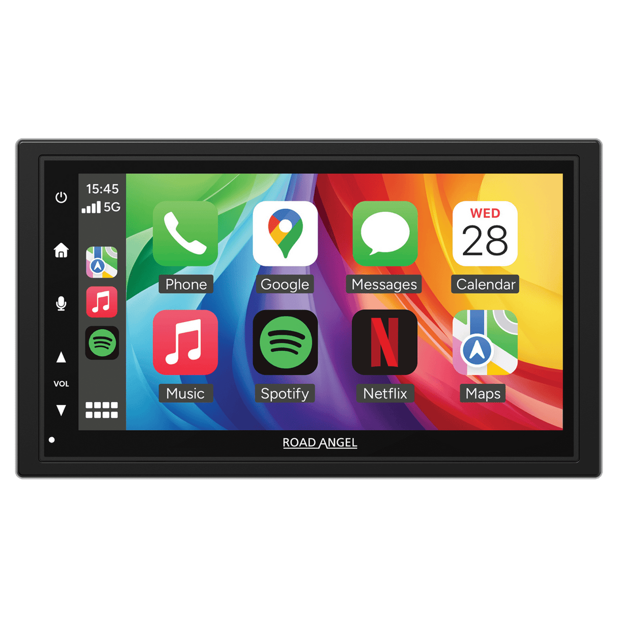 Road Angel Car Stereos Road Angel RA-X622BT - Car Stereo With 7" Touch Screen Display, Bluetooth, Wireless Android Auto & Apple Car Play