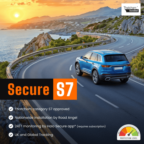 Road Angel Stolen Vehicle Trackers Road Angel Secure S7 | Thatcham category S7 approved Tracker