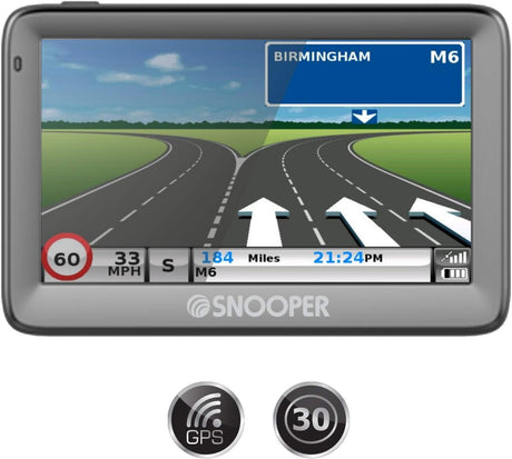 Snooper Sat Navs Snooper S5100 Truckmate-Plus HGV Navigation System with 5" LCD Touchscreen