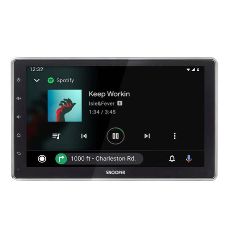 Snooper Sat Navs Snooper SMH-525DAB Multimedia player with 10.1" Floating Toucschreen