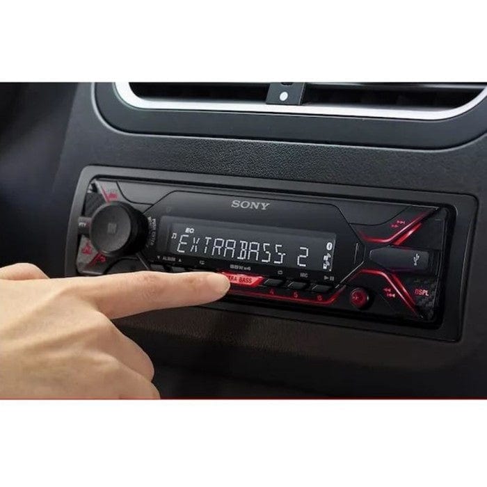 Sony Single Din Car Stereos Sony DSX-A410BT Dual Bluetooth Single-Din Car Stereo