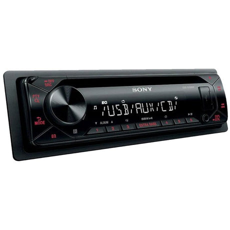 Sony Car CD Players Sony CDX-G1300U Single Din CD Receiver with Aux and USB