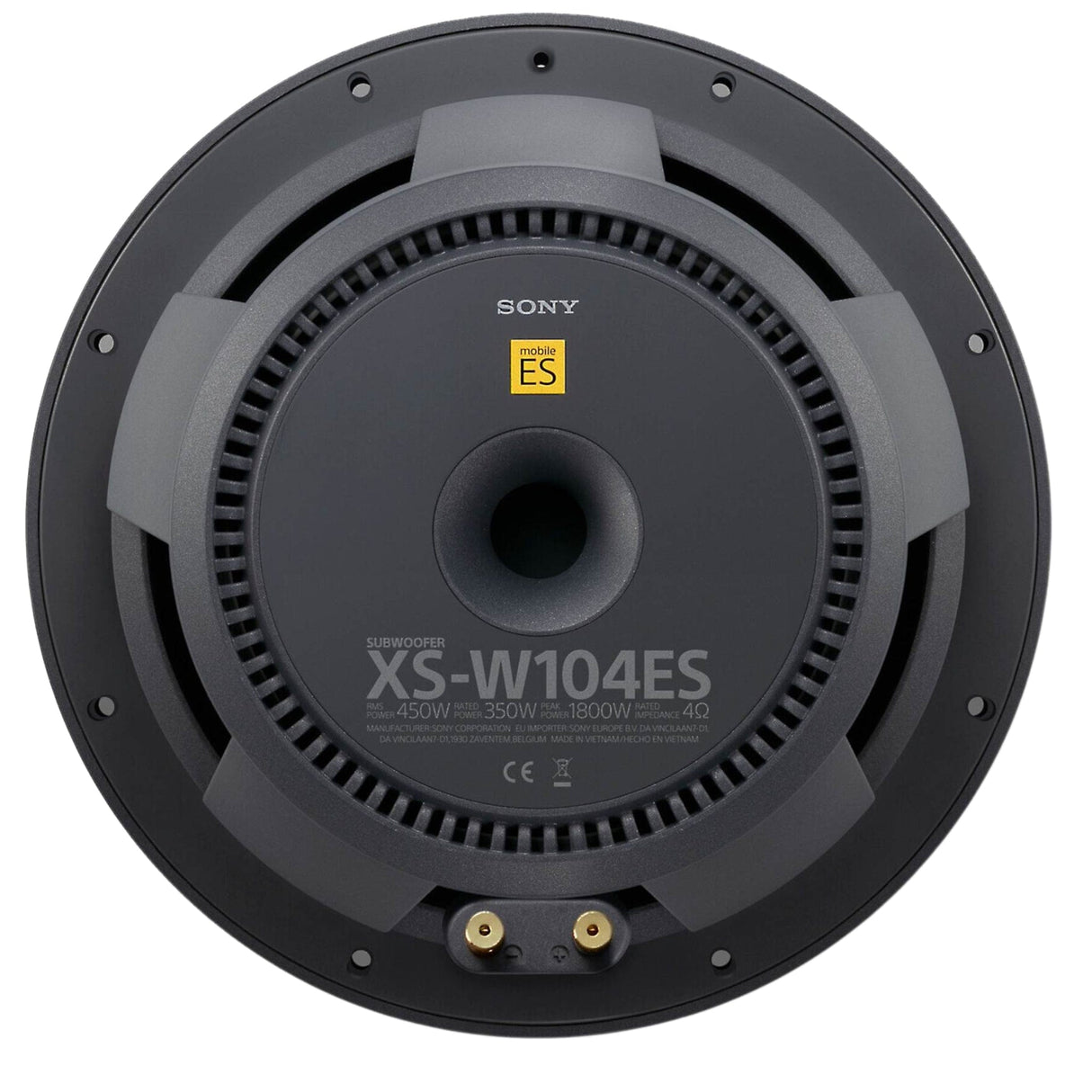 Sony Sony BX10PL-XSW10-XM1ES Single XS-W104ES 10" Subwoofer Performance Bass Package with Ported Enclosure and Amp