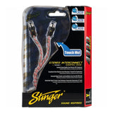 Stinger Fitting Accessories Stinger 4000 Series SI42YF 1 MALE 2 FEMALE Y RCA ADAPTER