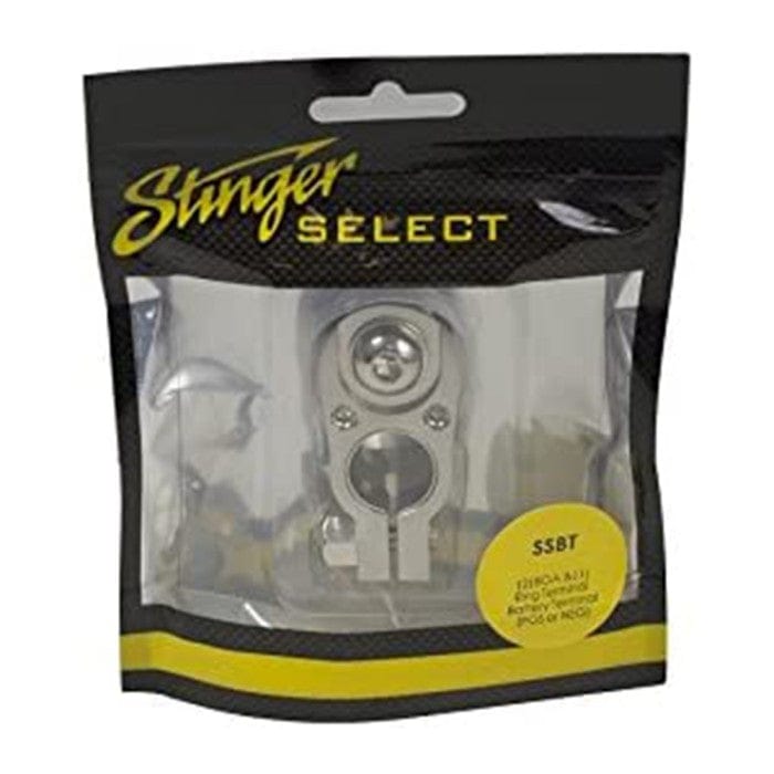 Stinger Car Amplifier Wiring Kits Stinger SSBT 2 8GA & 1 Ring Terminal Battery Terminal POS or NEG