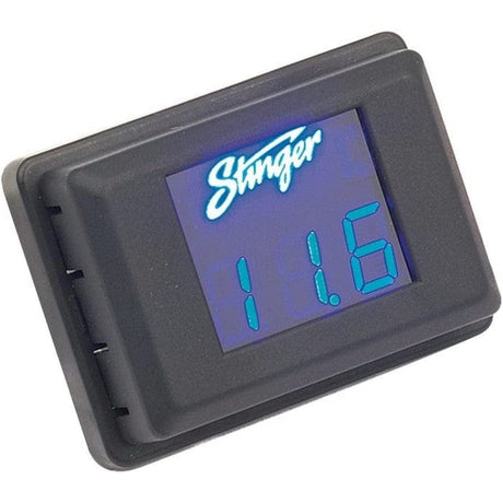 Stinger Stereo Fitting Stinger SVMB BLUE LED VOLTAGE 3 DIGIT DISPLAY