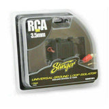 Stinger Fitting Accessories Stinger RCA OR 3.5MM IN/OUT GROUNDLOOP SGN201