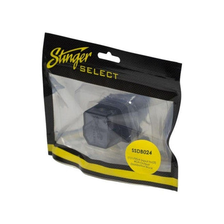 Stinger Fitting Accessories Stinger SSDB024 1 1/0GA INPUT TO 2 4GA OUTPUT DISTRIBUTION BLOCK