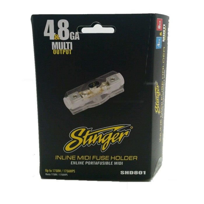 STINGER Inline-ANL-Sicherungshalter – Für 1/0 Oder 4 AWG Kabel | Wasserabweisend