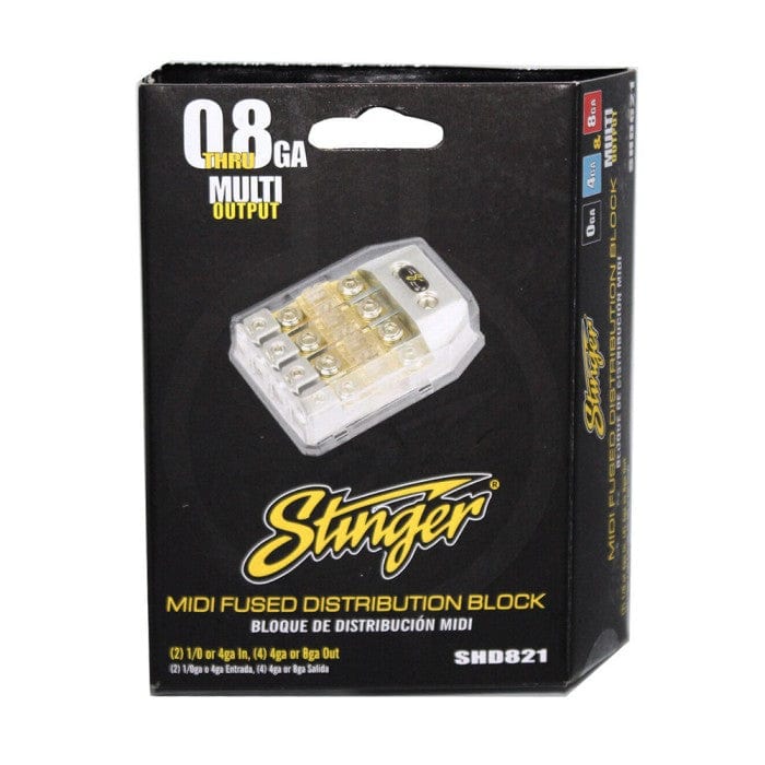 Stinger Fitting Accessories Stinger SHD821 4 POSITION MIDI FUSE HOLDER